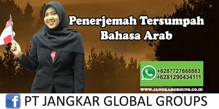 Penerjemah tersumpah bahasa arab