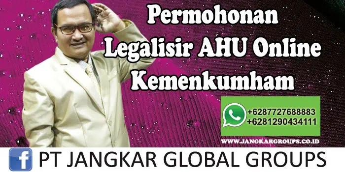 Permohonan Legalisasi Ahu Online Kemenkumham