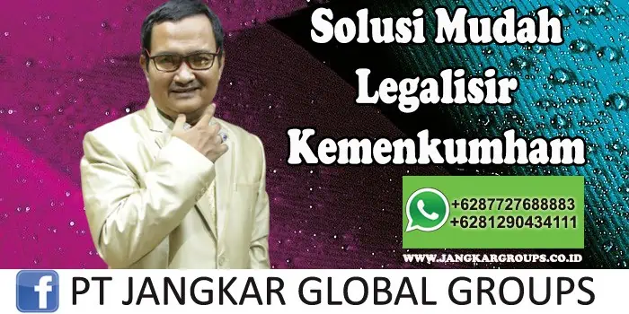 Solusi Mudah Legalisir Kemenkumham