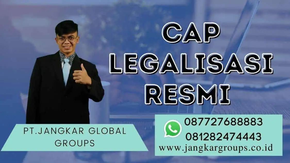 cap legalisasi resmi