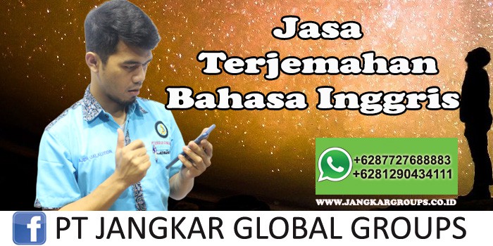 jasa terjemahan bahasa inggris