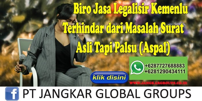 Masalah Surat Asli Tapi Palsu (Aspal)