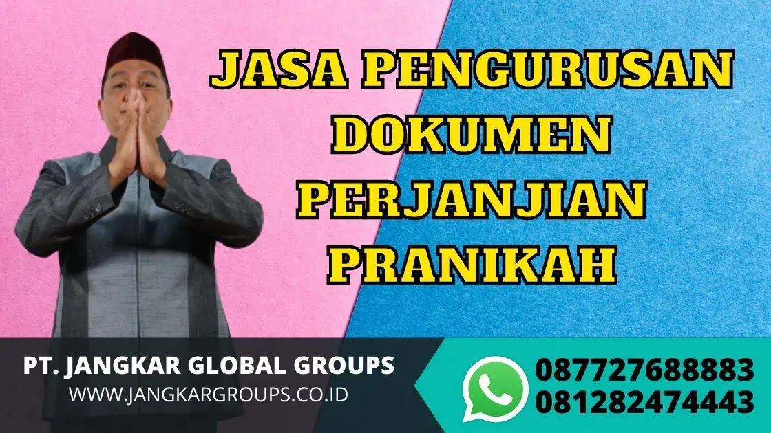 JASA PENGURUSAN DOKUMEN PERJANJIAN PRANIKAH