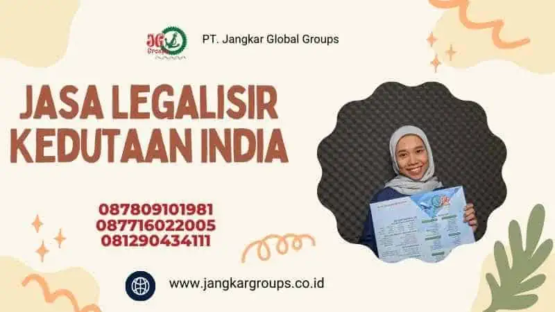 Jasa Legalisir Kedutaan India