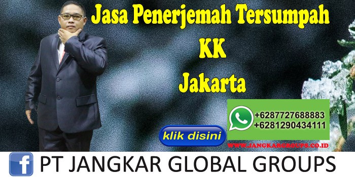 Jasa Penerjemah tersumpah KK jakarta