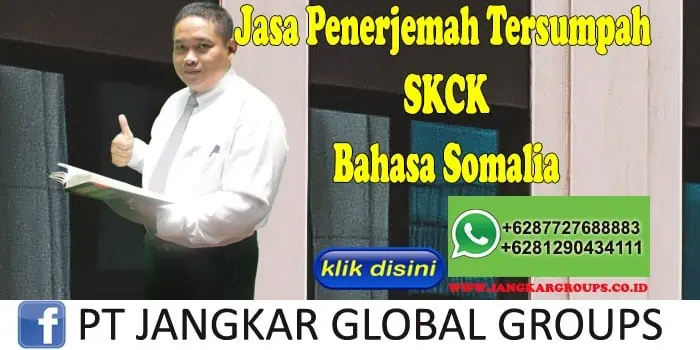 Jasa penerjemah tersumpah SKCK bahasa somalia