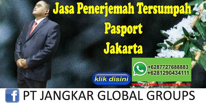 Jasa penerjemah tersumpah pasport jakarta