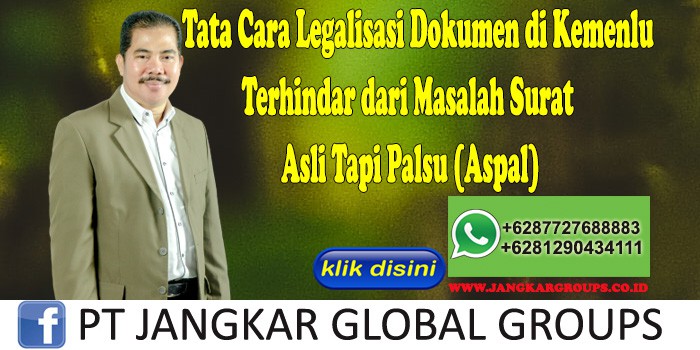 Tata Cara Legalisasi Dokumen di Kemenlu Terhindar dari Masalah Surat Asli Tapi Palsu (Aspal)