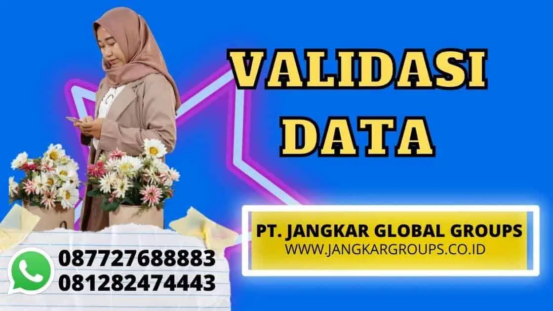 VALIDASI DATA