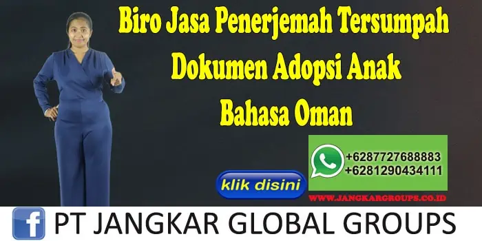 Biro Jasa Penerjemah Tersumpah Dokumen Adopsi Anak Bahasa