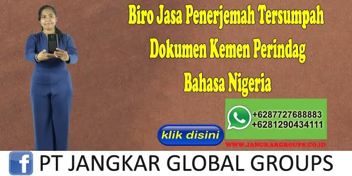 Dokumen Kemen Perindag Bahasa Nigeria