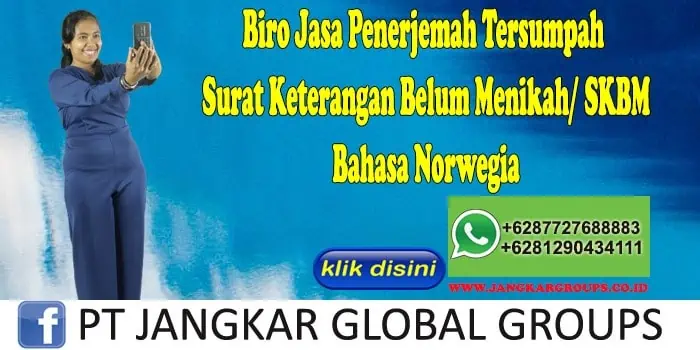 Biro Jasa Penerjemah Tersumpah Ijasah dan Transkrip Nilai Bahasa Norwegia