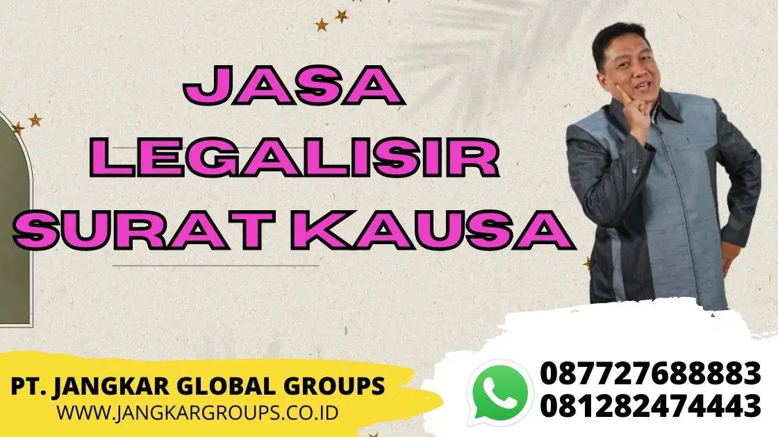 JASA LEGALISIR SURAT KAUSA