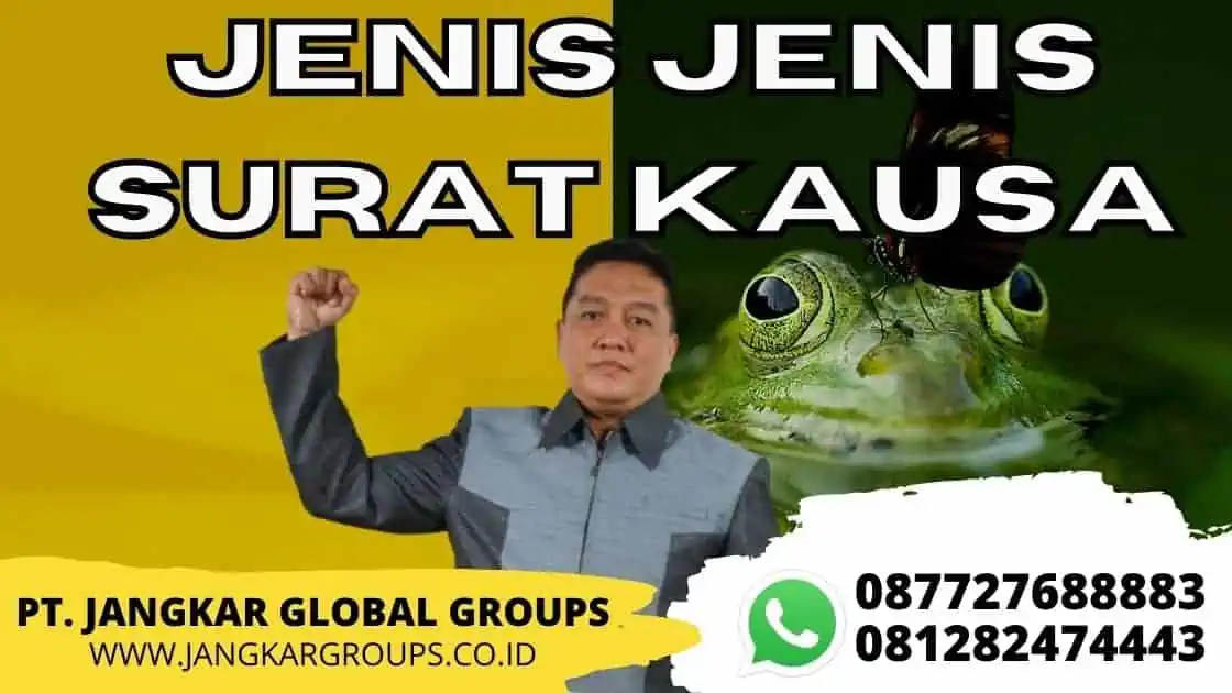 JENIS JENIS SURAT KAUSA