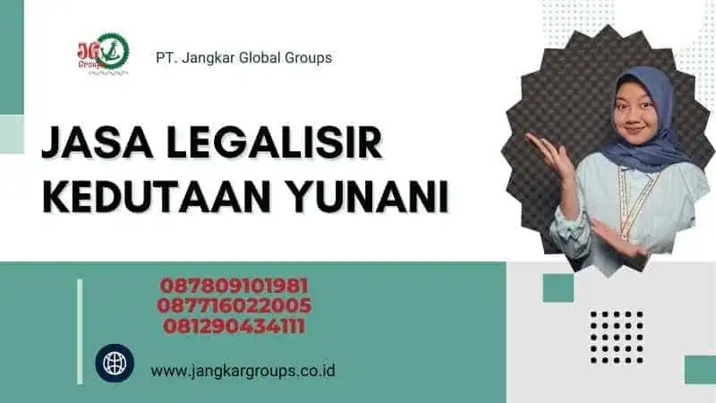 Jasa Legalisir Kedutaan Yunani