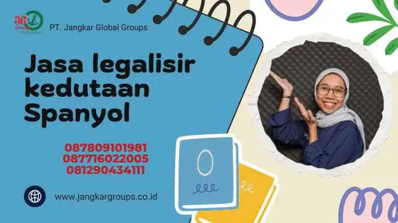 Jasa legalisir kedutaan Spanyol