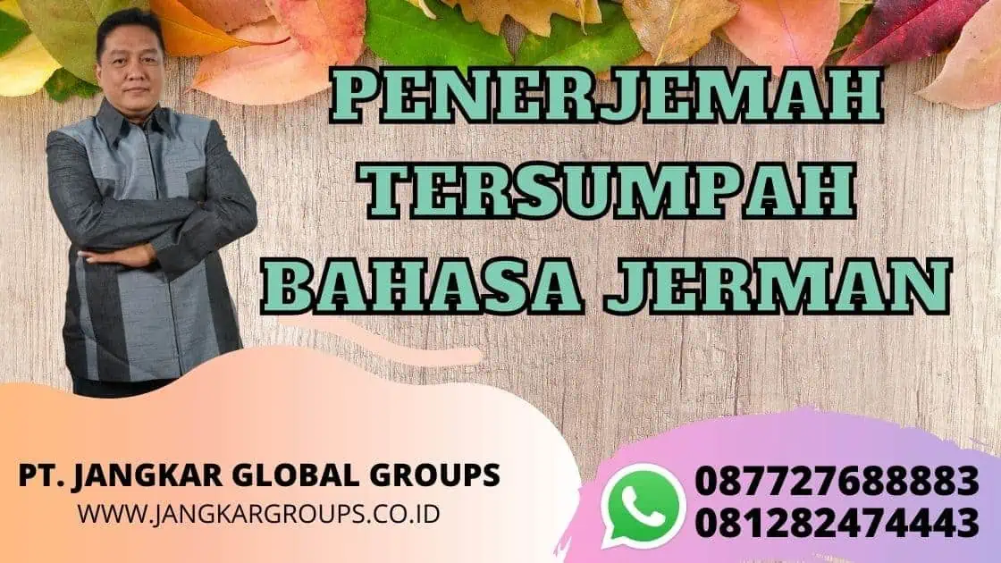 PENERJEMAH TERSUMPAH BAHASA JERMAN