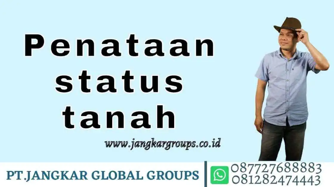 Penataan status tanah