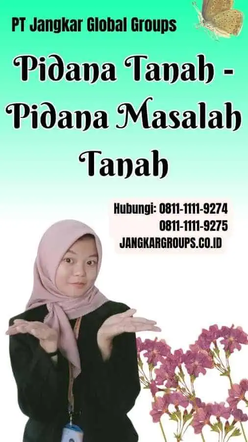 Pidana Tanah Pidana Masalah Tanah