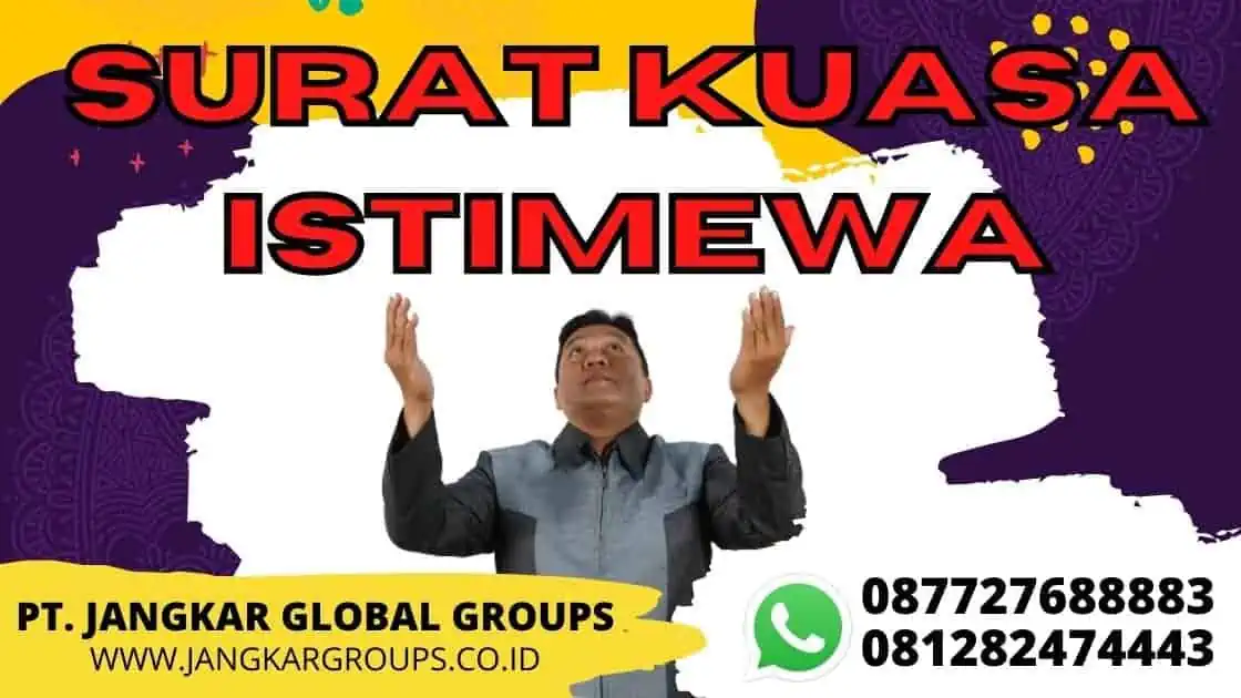 SURAT KUASA ISTIMEWA