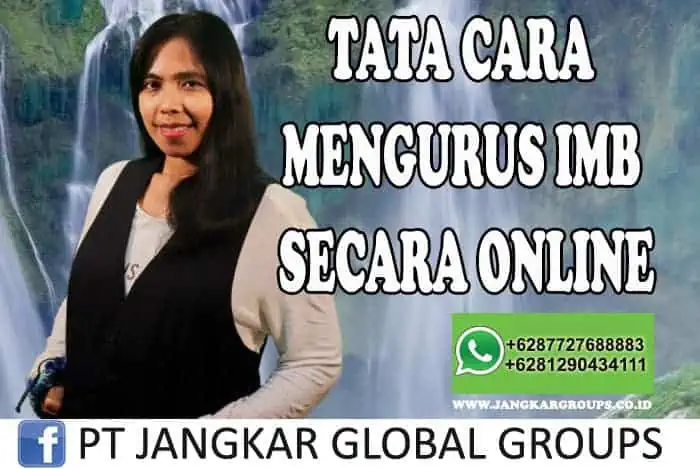 TATA CARA MENGURUS IMB SECARA ONLINE