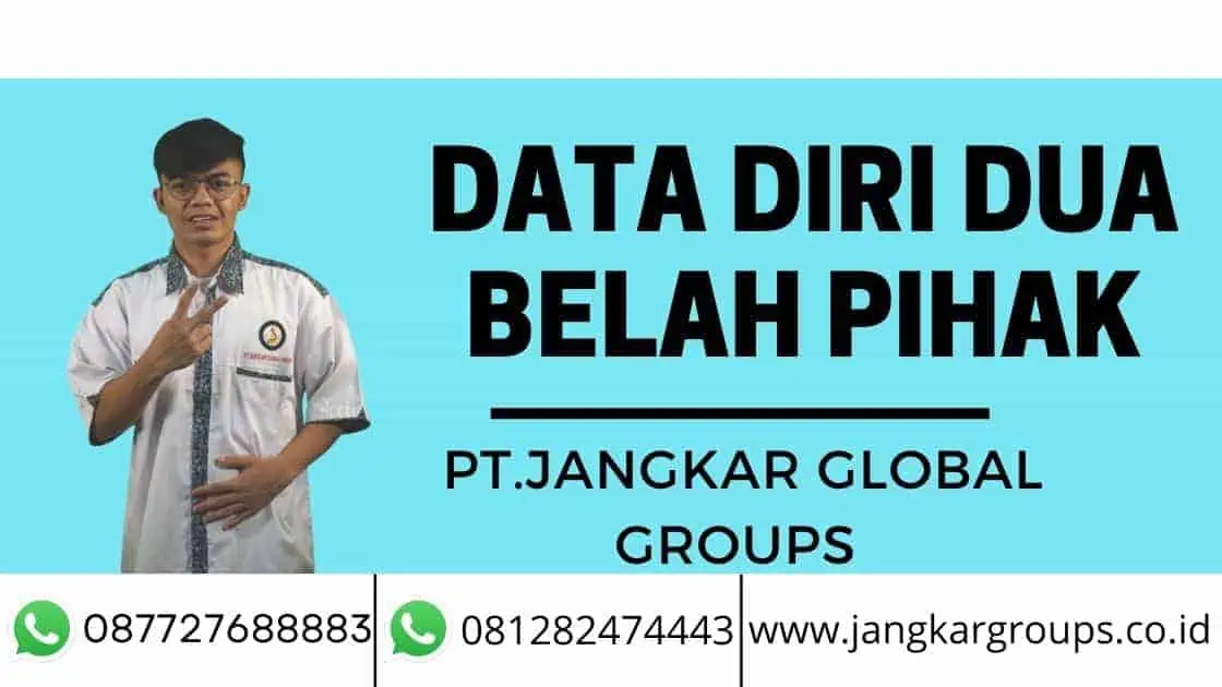 data diri dari dua belah pihak