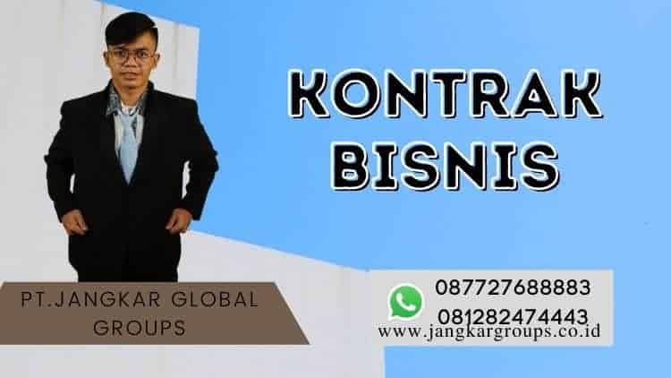 Kontrak bisnis