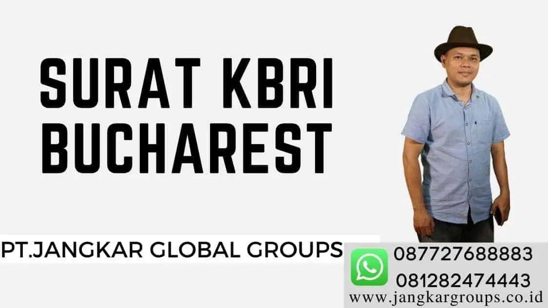 Surat KBRI Bucharest