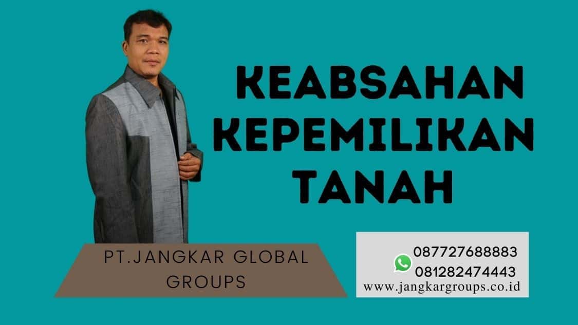 keabsahan kepemilikan tanah