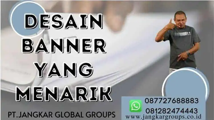 Desain Banner Yang Menarik, Jasa Desain Banner