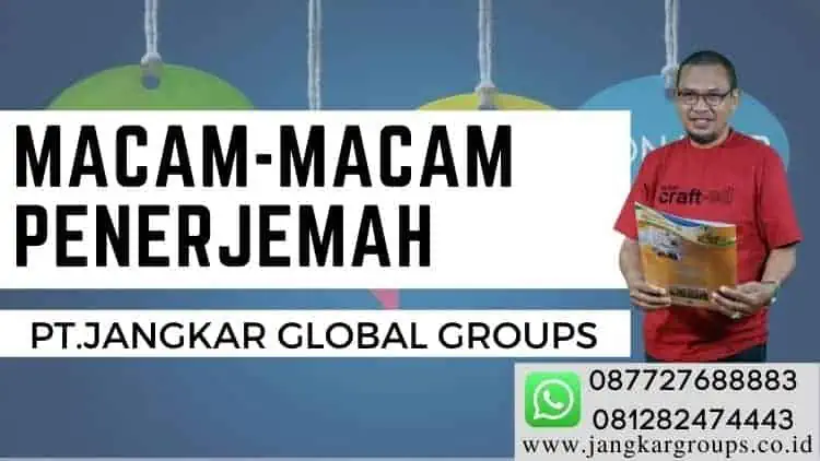 Macam-macam Penerjemah 