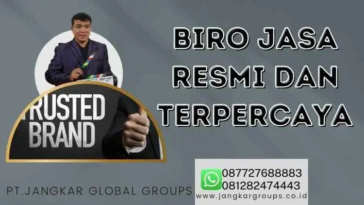 Biro jasa resmi dan terpercaya