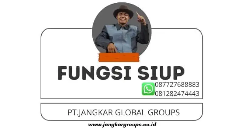 Fungsi SIUP