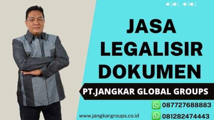 Jasa Legalisir Dokumen