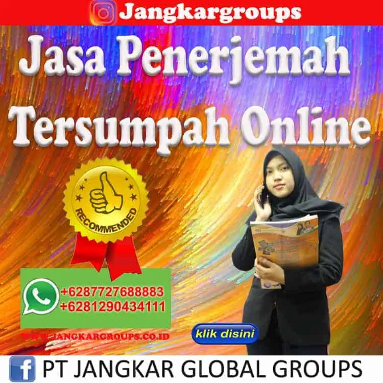 Jasa Penerjemah tersumpah online