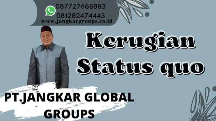 Kerugian Status quo penyelesaian suatu sengketa pertanahan