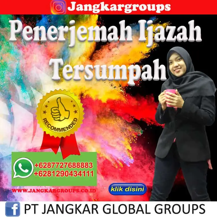 Penerjemah Ijazah Tersumpah