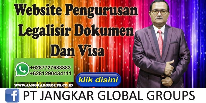 Website Pengurusan Legalisir Dokumen Dan Visa