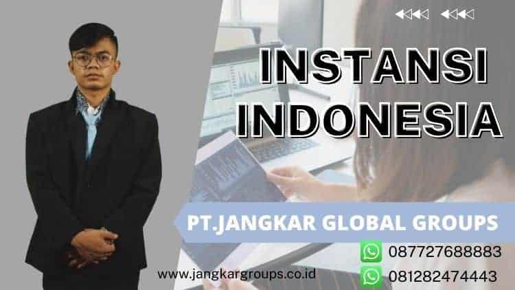 instansi  Indonesia