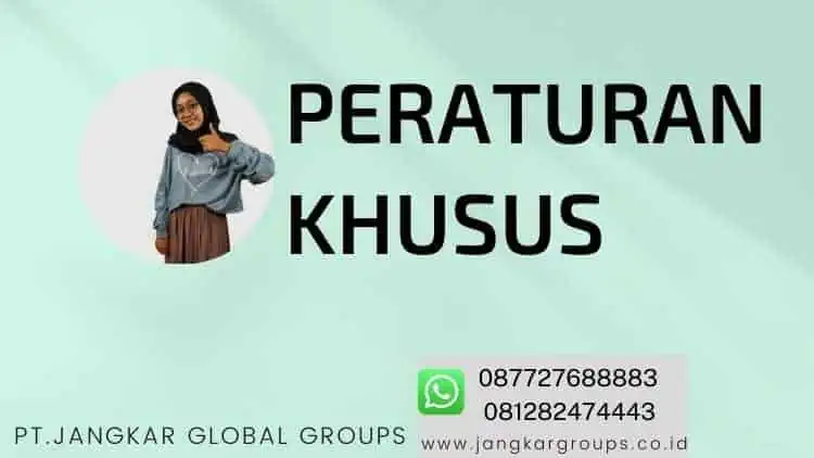 peraturan khusus 