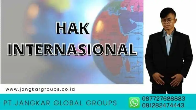 Hak Internasional HAK ASASI MANUSIA