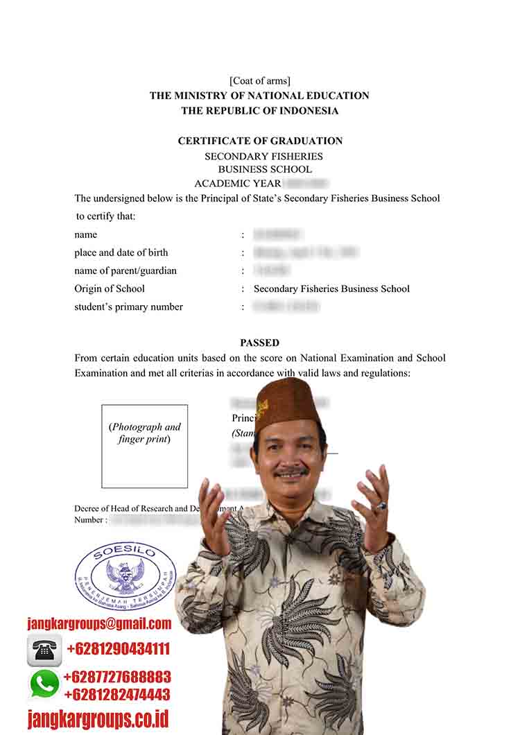 Contoh Terjemah Ijazah