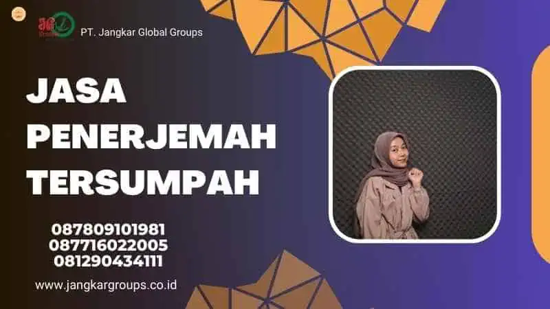 Jasa Penerjemah Tersumpah