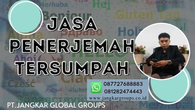 Jasa Penerjemah Tersumpah