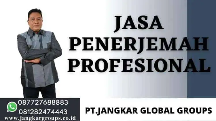 jasa penerjemah profesional