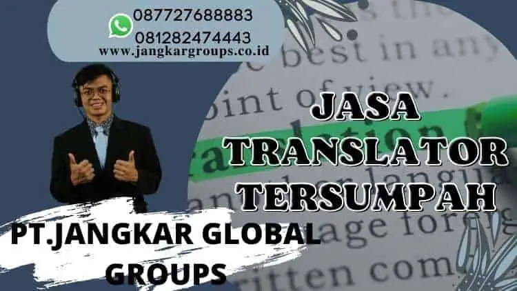 jasa translator tersumpah