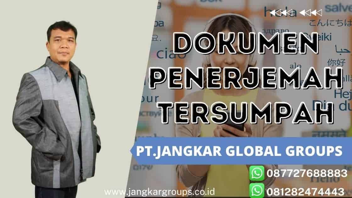 dokumen penerjemah tersumpah