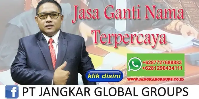 jasa ganti nama terpercaya