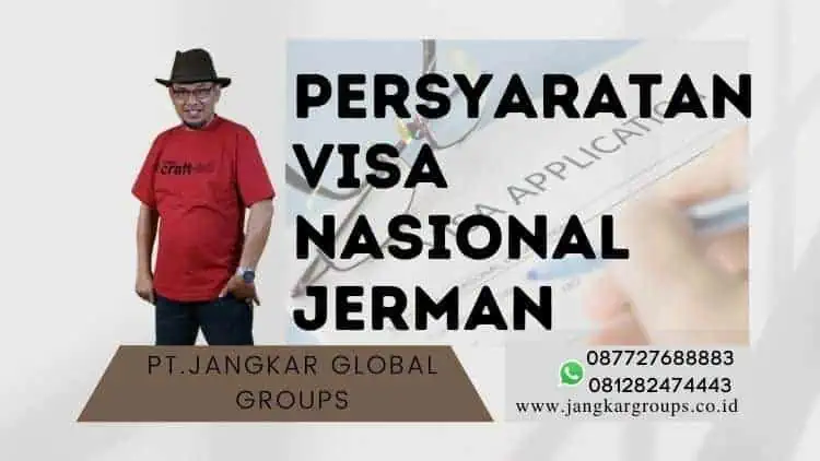 persyaratan Visa Nasional Jerman