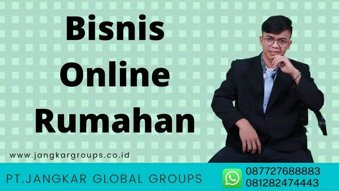 BISNIS ONLINE RUMAHAN